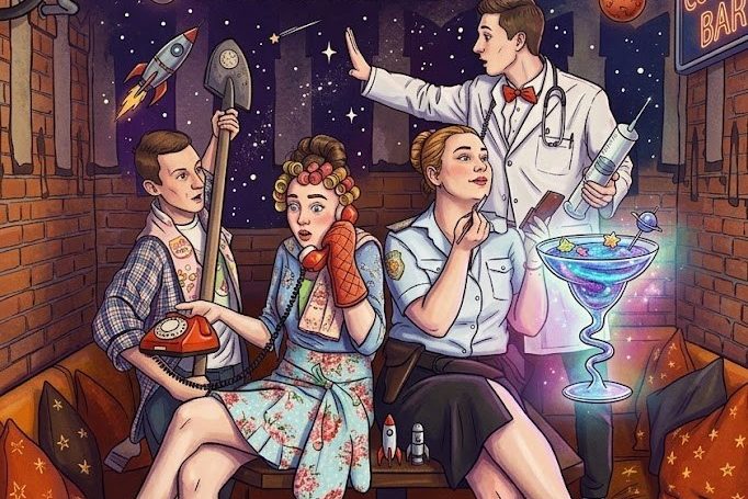 Поздравляем с наступающим Днём Космонавтики в «Кусочках Винтаж»! 🚀